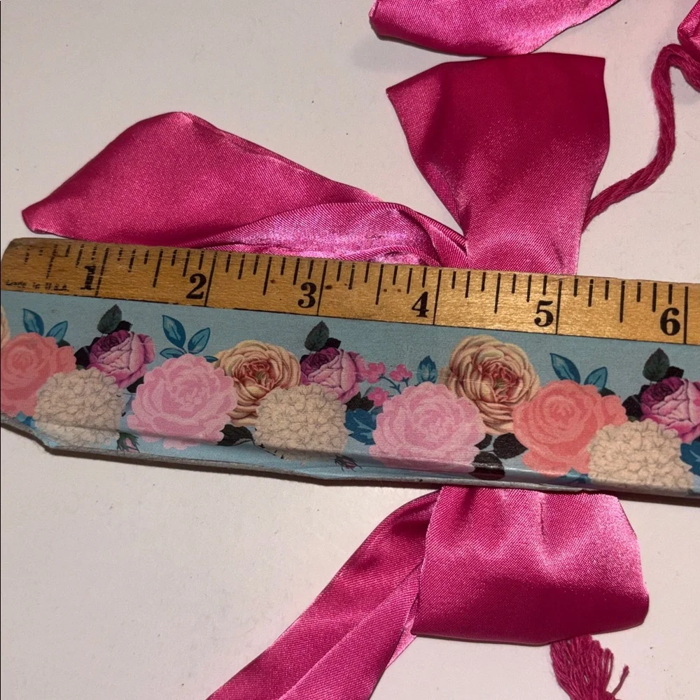 Pink Bow Garland 6 Ft Pink Garland set of 2